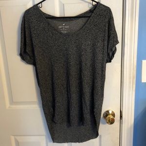 Gray tee shirt American Eagle// worn couple times